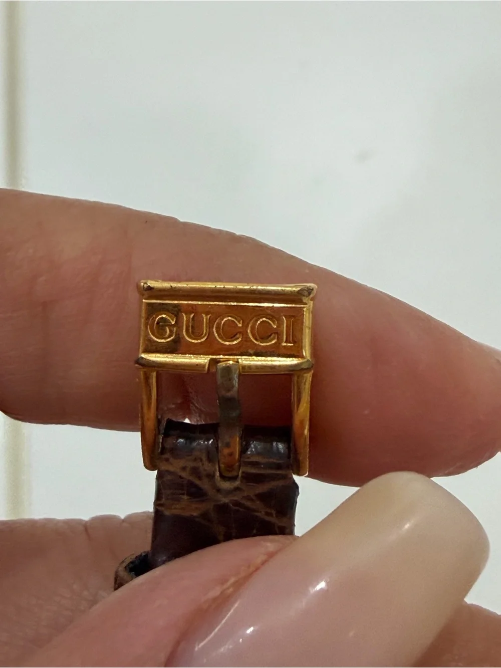 Vintage Gucci 3000L Sherry Web Stripe Watch - Picture 8 of 10